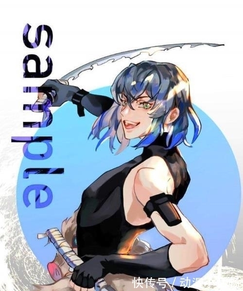 伊之助|鬼灭之刃全员西装暴徒,无一郎冷漠贵公子,风柱霸气外露