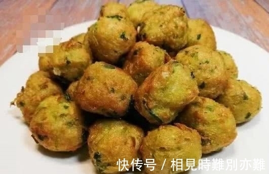 酥脆|想吃炸素丸子不用买，自己在家就可以做，个个酥脆！