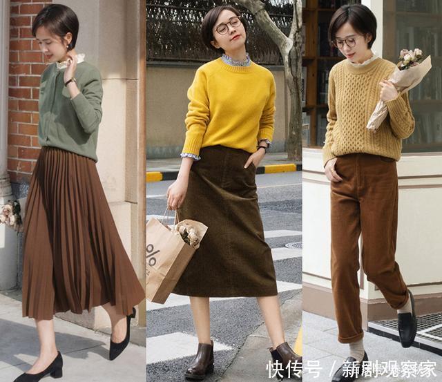 初冬|女人的精致体现在穿搭上!初冬轻熟风穿搭优雅有女人味,真漂亮