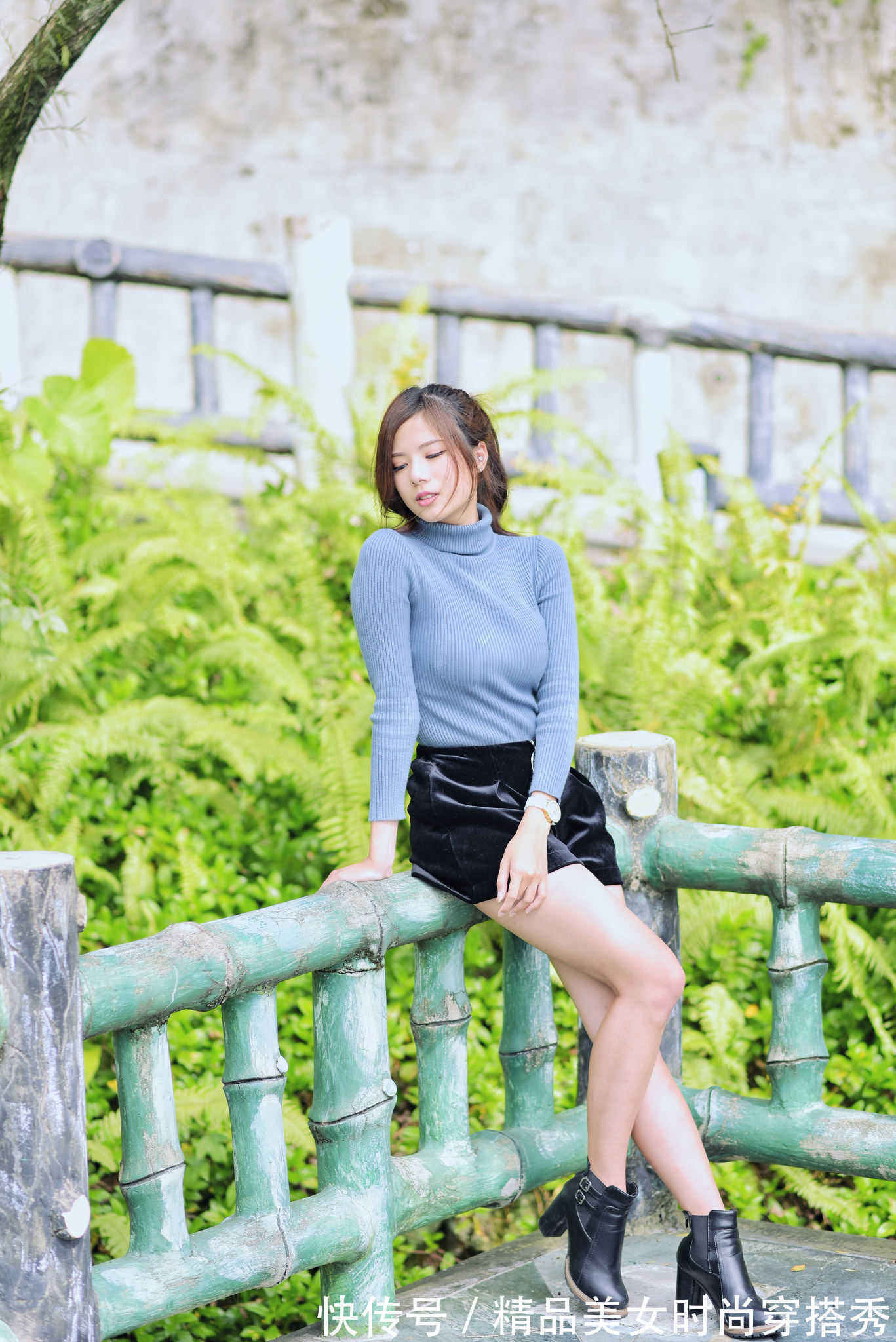 mm们|极简针织衫+短裤，尽显女性知性优雅的华丽姿态