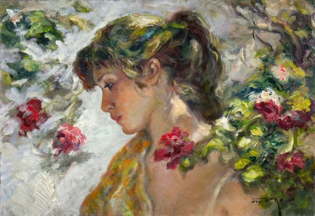 雷诺阿|独特的艺术天赋,他对色彩和纹理戏剧性的使用