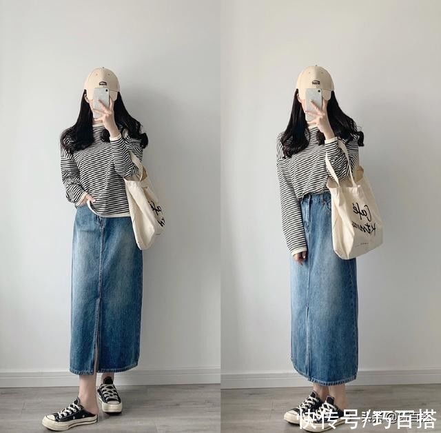 更上一层楼|小姐姐们注意了！秋天不穿开叉裙，真的会白白浪费一个好季节