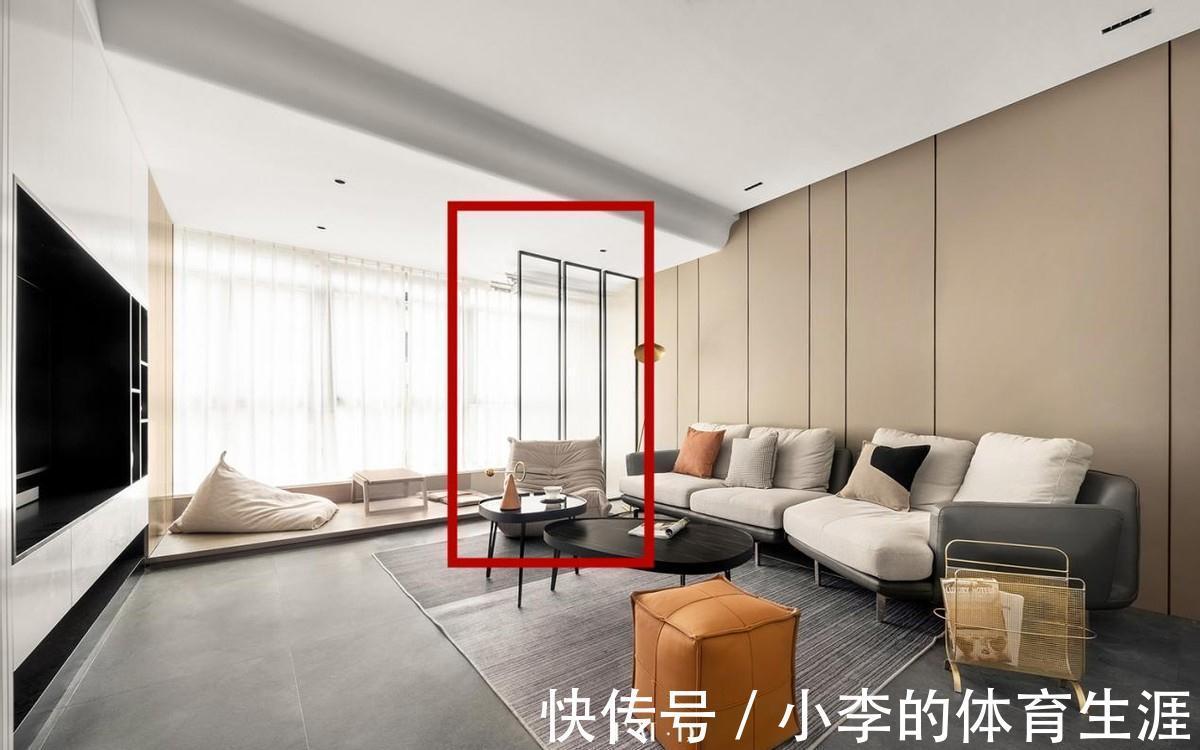 打通|真纠结,阳台和客厅打通变大横厅,采光很好但洗衣晾晒如何解决?
