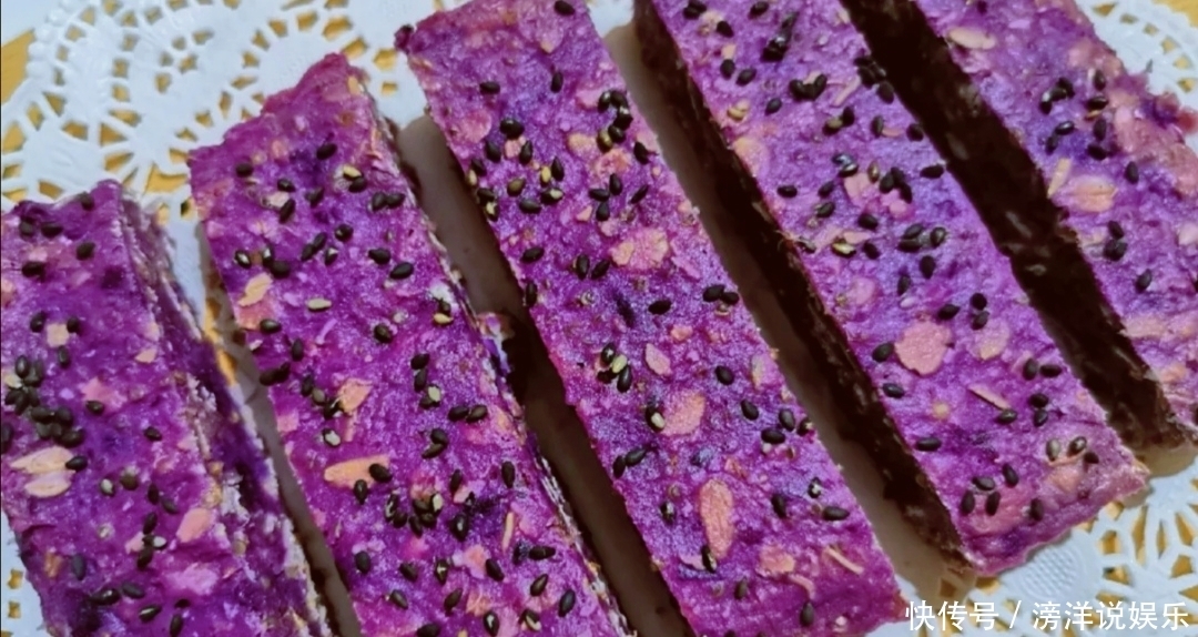 下午茶|藜麦紫薯燕麦饼,让你沉醉颜值和美味的减肥下午茶,吃一口就会爱