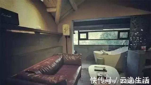 长方形|70后大叔用6年时间,建造400㎡院子,为追求原始房顶铺茅草