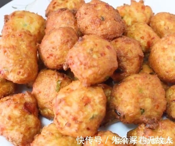 豆腐丸子|一块豆腐，一个鸡蛋，这样做比红烧豆腐好吃多了，停不下筷子！