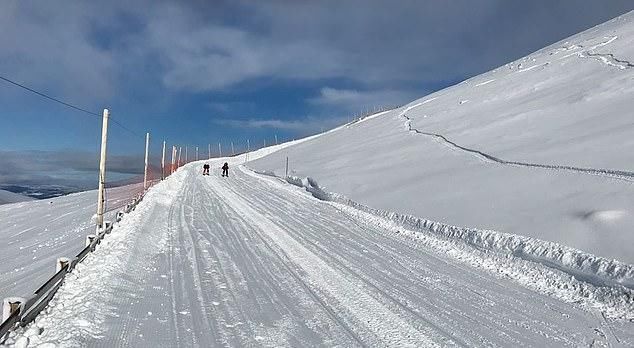 持续降雪苏格兰凯恩戈姆山已达顶级滑雪条件