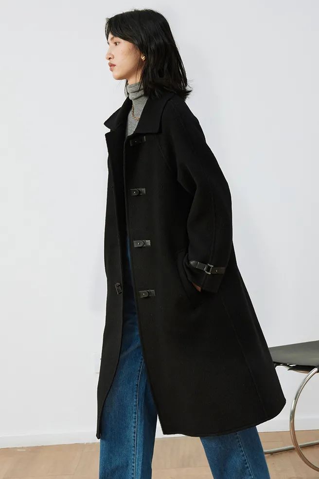 大衣 黑色大衣+基本款,美炸了!