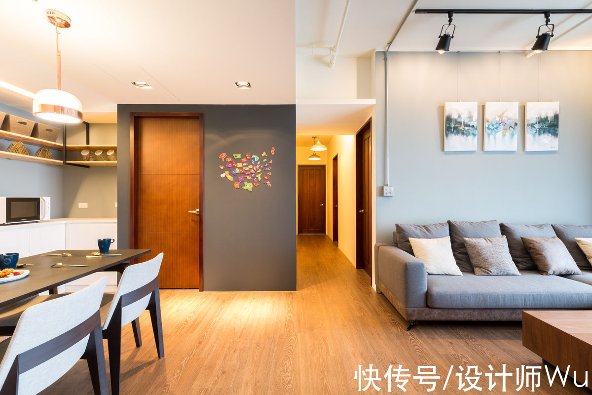 屋主|上海110㎡轻工业宅，粗旷中细腻，灰韵里暖意