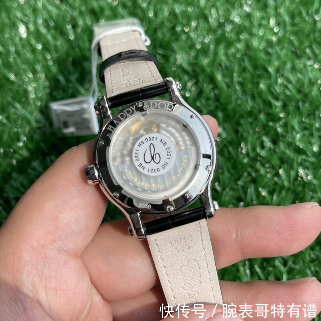 YF萧邦快乐钻七钻经典机械女表，既是腕表也是珠宝！