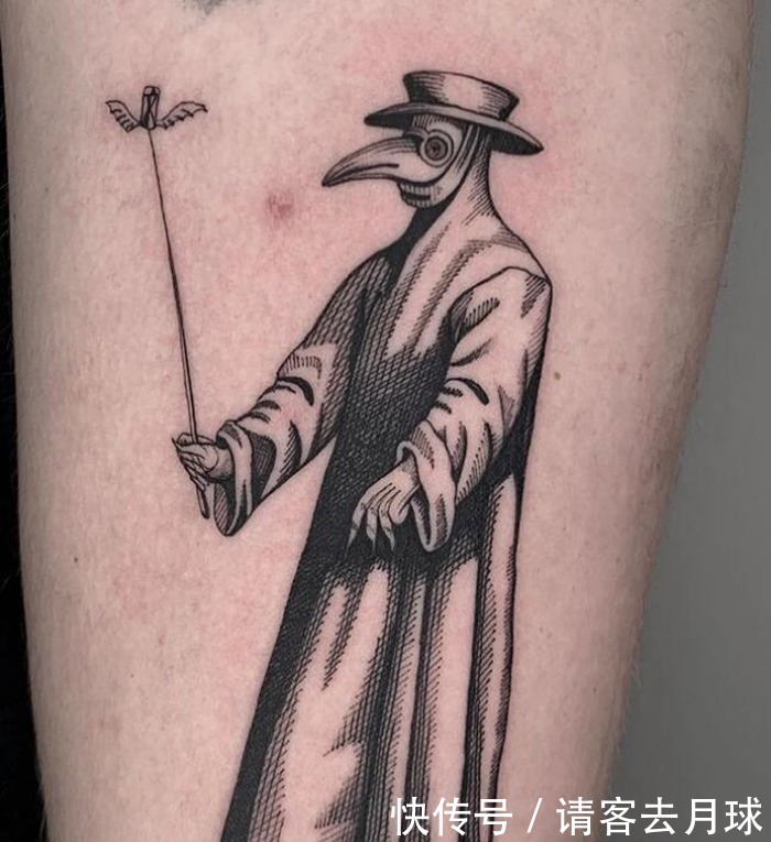 线条|每一根线条它们都在认真的表达自己 好看的线条结构纹身(一)