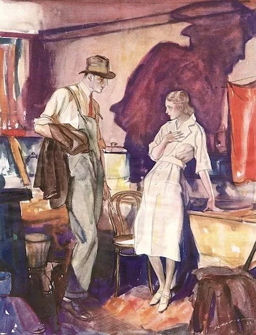 上流社会@美国最伟大的插画家,记录了上流社会的男男女女纸醉金迷的情景