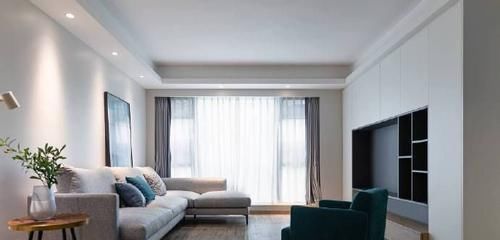 装修|家居装修也玩高冷范儿,这套128㎡轻奢三居送上,你能借鉴多少?