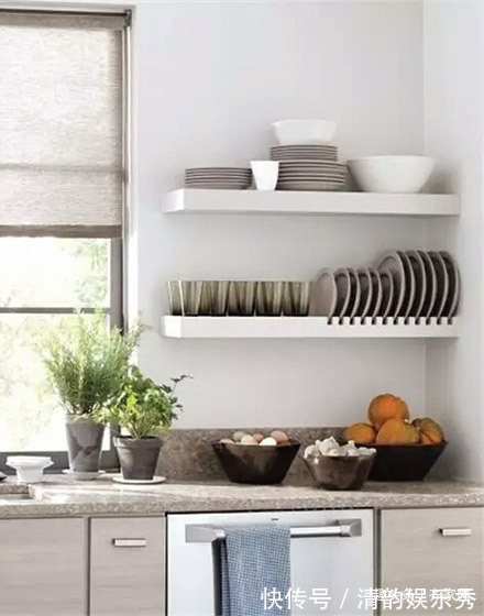 厨房|12款厨房金属餐盘架，用心经营厨房料理，怎能不好好照顾锅碗瓢盆