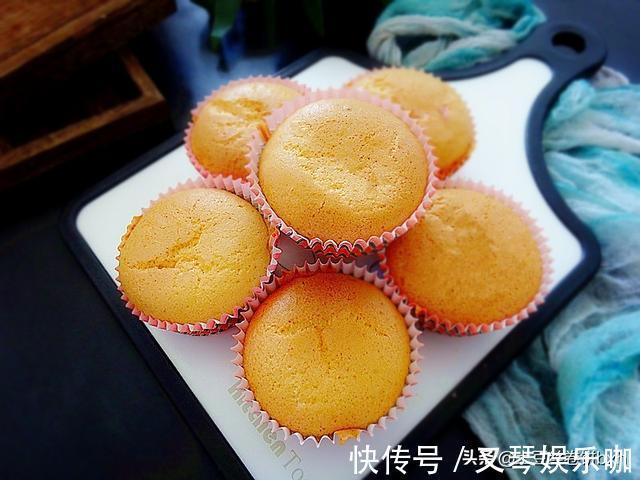 纸杯|这蛋糕方子我用了5年了,低油低糖,口感细腻热量低,好吃无压力