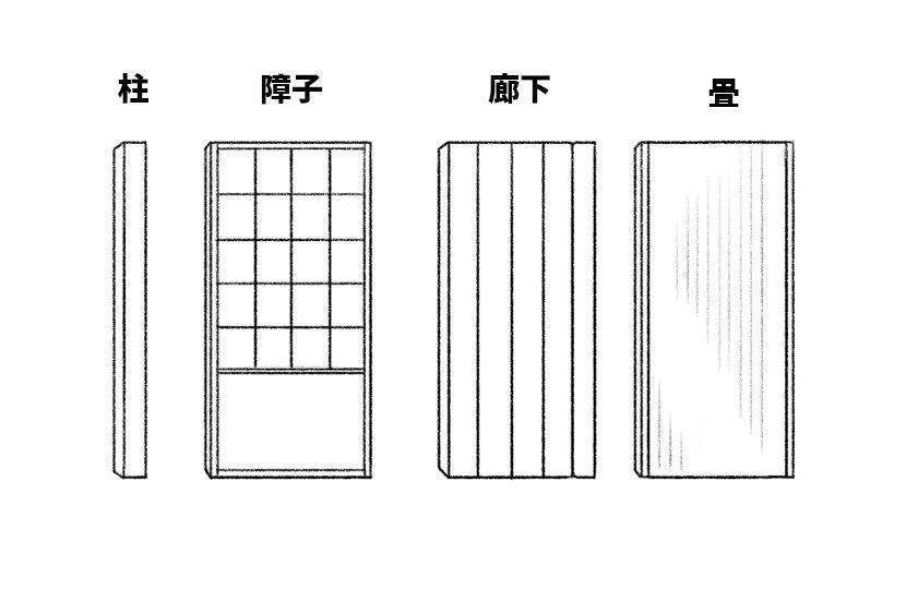 线条画!日系传统房子怎么画?教你日本老宅子画法教程!