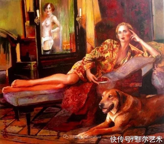 索尼亚|幻想的世界~波兰女画家乔安娜·贾温斯卡油画作品欣赏