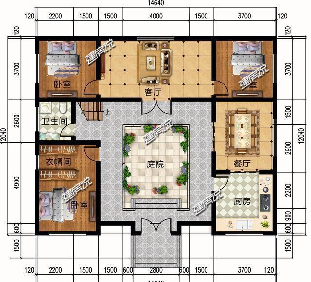 别墅|湖南老板退休,花35万在乡下建了栋四合院别墅,村里人都说太值了