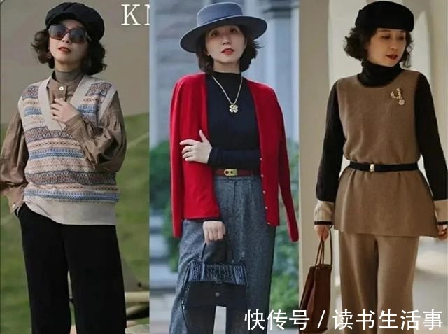 女人 这才是50岁女人的穿搭样板,自然真实不扮嫩,基础款穿出高级范!