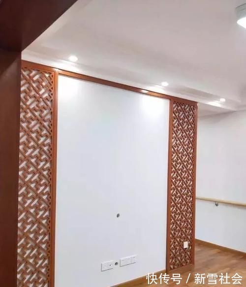 新房|花了四个月,新房硬装才结束,一进门鞋柜特实用,电视墙漂亮极了