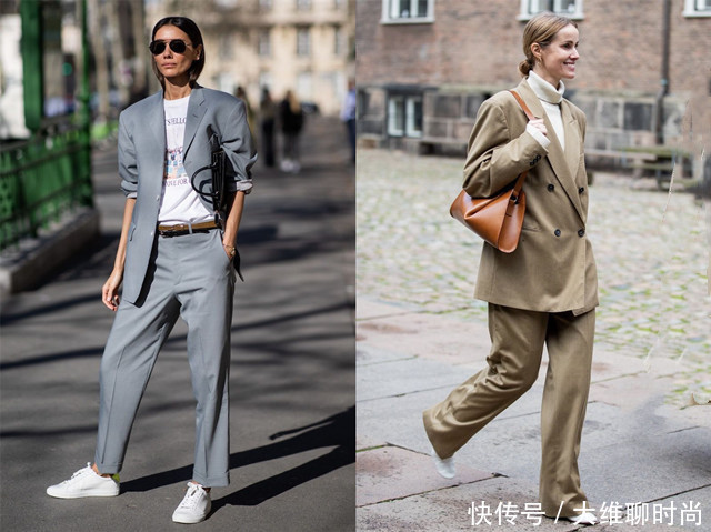 原来西装不仅只是通勤装,而且还是时髦精的炫酷单品,太诱人