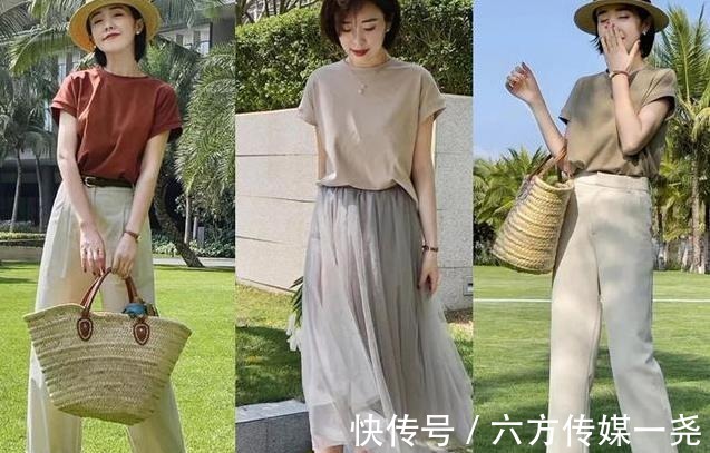 碎花裙|40+中年女性初夏穿搭，不装嫩也不显老，美得高级又气质