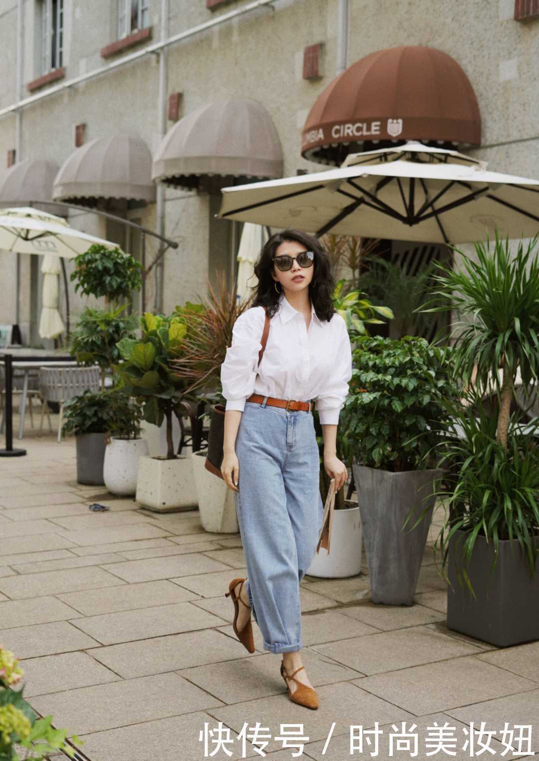 穿搭|真正见过世面的女人，衬衫也能穿出高级范，看三木的搭配就知道
