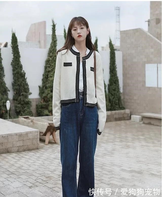 奶奶衫+烟管裤 悦穿搭“奶奶衫+烟管裤”,时髦显瘦还减龄!