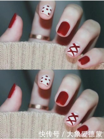 秋冬美甲大全!豹纹款精致有情调,红色过年涂正应景!