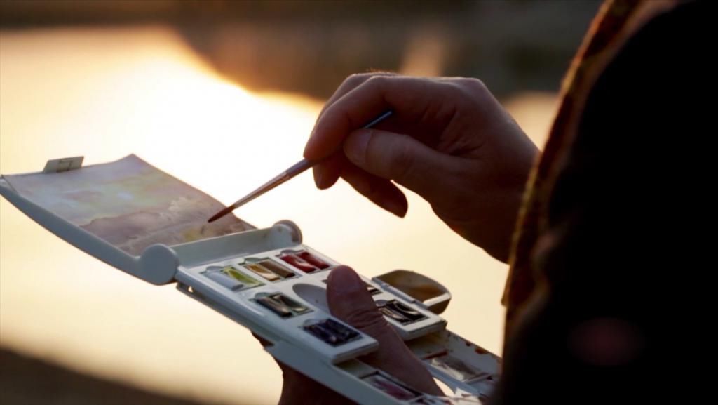 追梦之路@水韵风采的魅力,湘籍著名水彩画家蒋烨的追梦之路