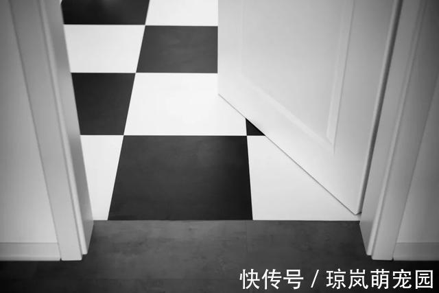 风格|灰色地砖,配什么颜色的房门选择正确了,装修更大气