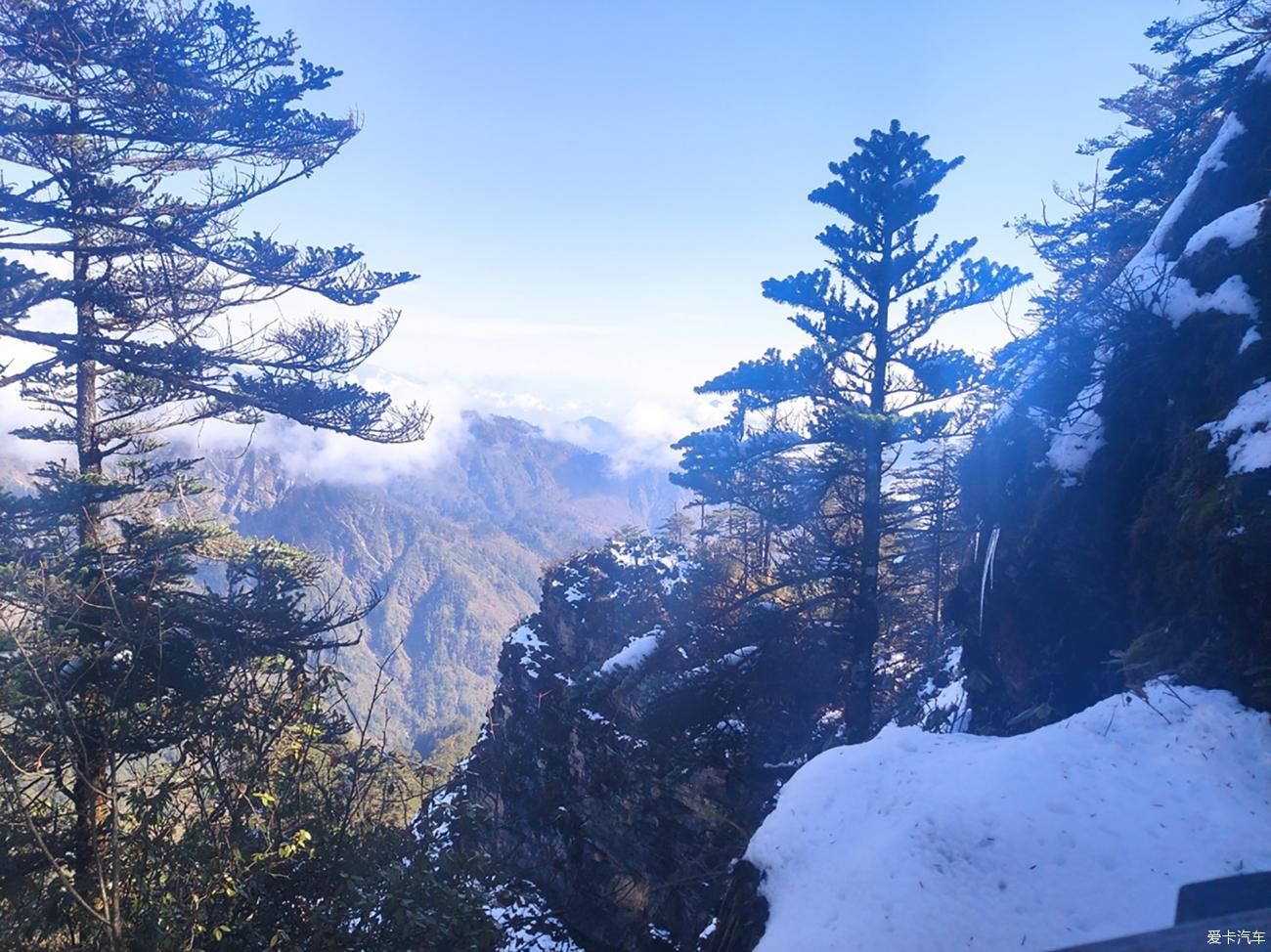 西岭雪山犹如仙境