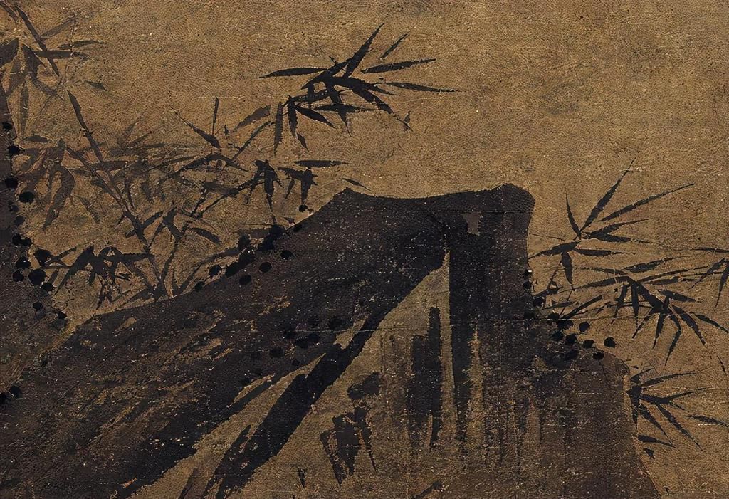  年前|700年前的古画，疑似出现穿越中的老虎，画中老人表情更奇怪