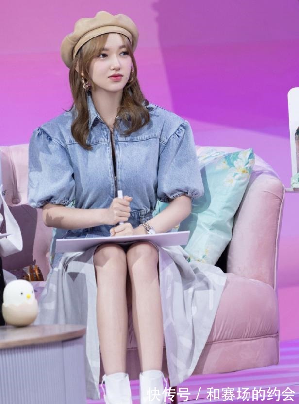 宇宙少女|你们还说程潇腿粗，看到她的“竹节腿”，吴宣仪都比不上！