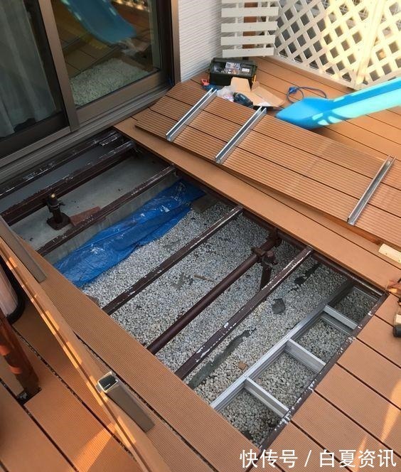 露天甲板|我家要是有个大院子,我也在门前铺一层钢管抬高,露天甲板好结实