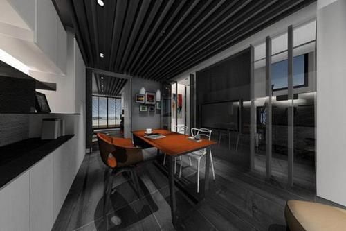 高奢风|956平精品别墅空间，张力线条造型剪裁，黑白搭配现代高奢风