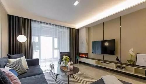 大理石|118平现代轻奢风，年轻人最喜欢的轻奢质感