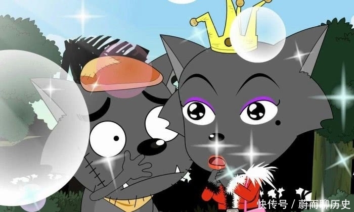 喜羊羊:灰太狼被暴揍,只因他爱老婆,换装红太狼美到炸裂!