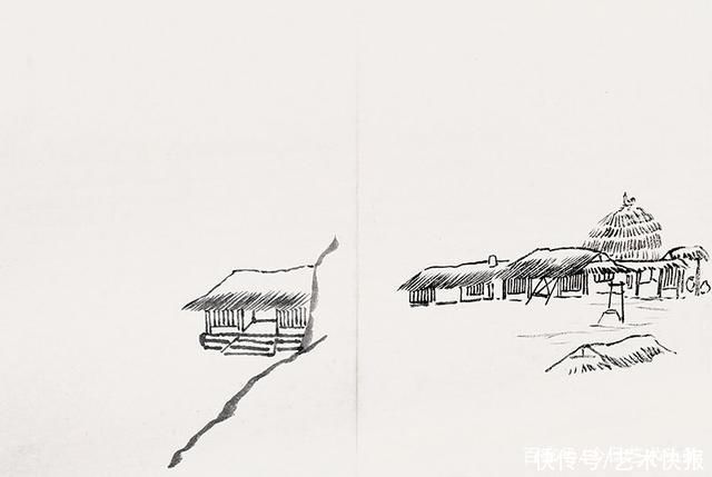 国画|跟着大师学国画，画家溥儒课徒手稿