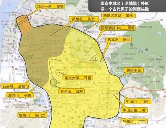 朱元璋|明城墙为何不规则, 明城墙就是朱元璋的脸?