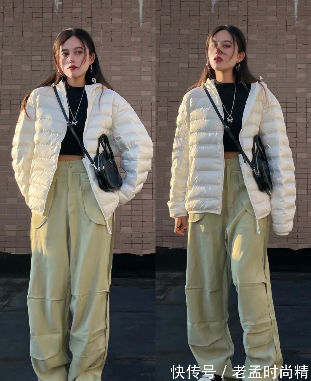 牛仔裤|羽绒服不仅保暖还很实用,搭配下面这4种单品,暖和又时髦