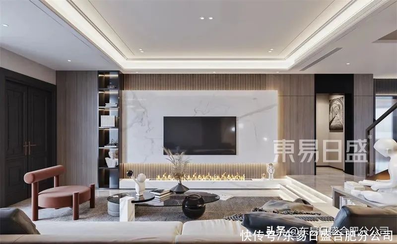 时尚|283㎡现代简约叠层别墅，高级、时尚有强调