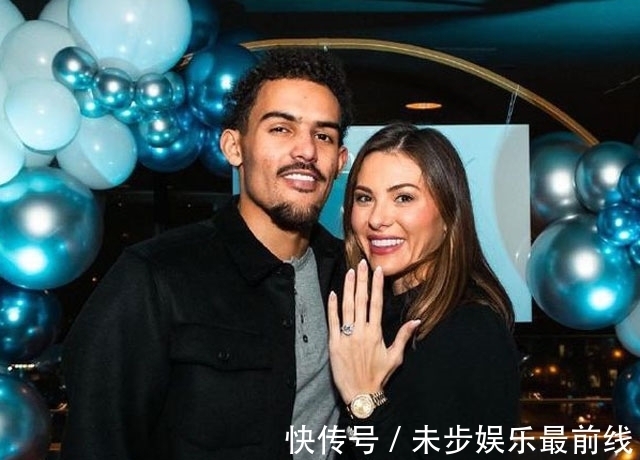 啦啦队|恭喜特雷杨！向学姐求婚成功，年薪2.16亿，23岁已是人生的赢家