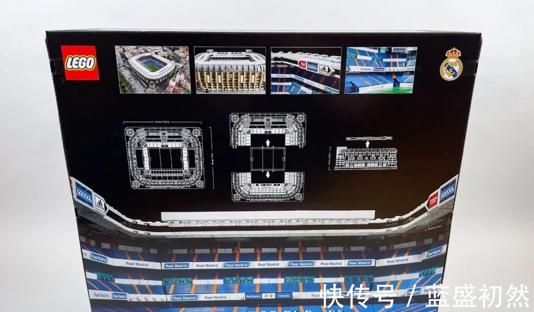 足球场|乐高10299皇家马德里足球场——圣地亚哥·伯纳乌球场开箱评测!