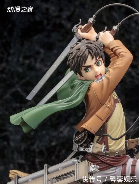 手办|寿屋《进击的巨人》艾伦·耶格尔18比例重制版手办