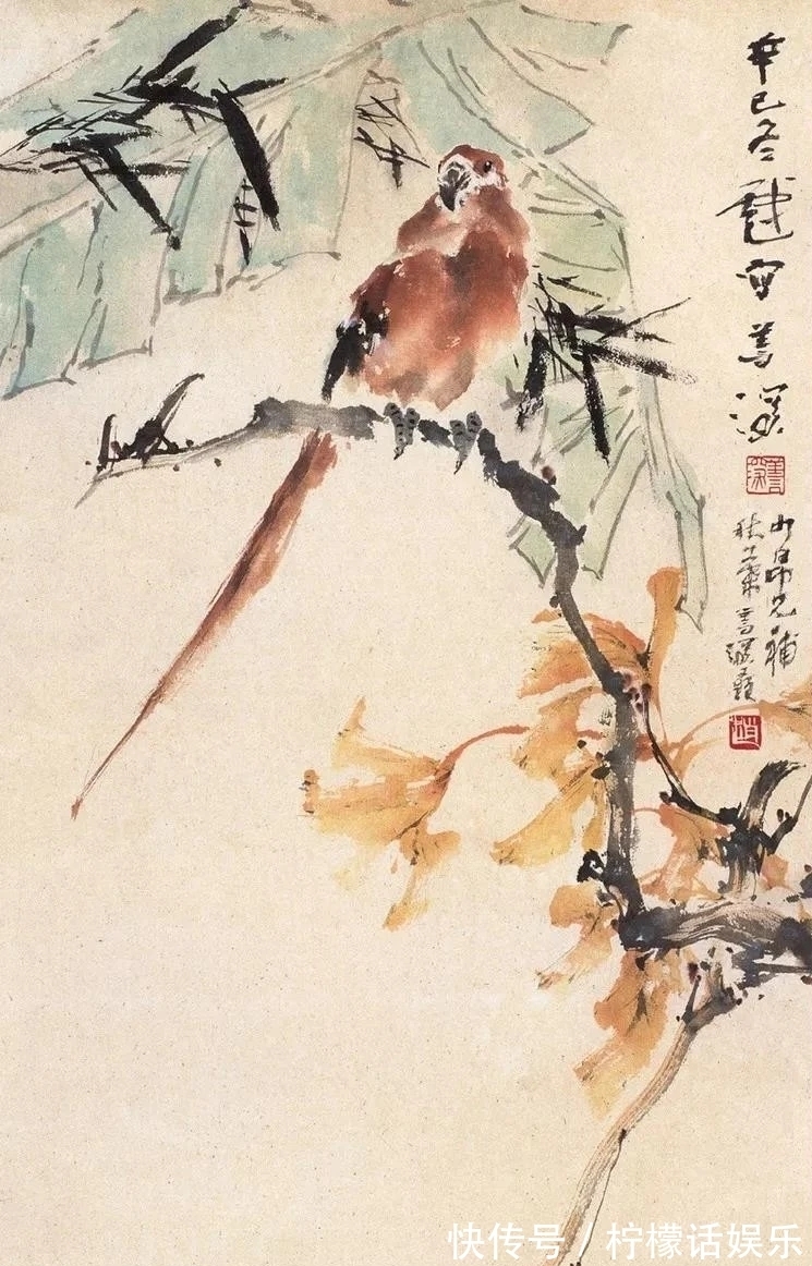 杨善深!他是声名远播的中国画大师,也是岭南画派中花鸟画的顶尖级人物