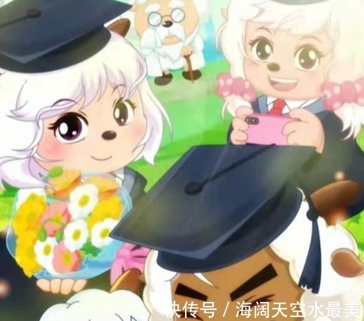 村长|喜羊羊与灰太狼:童年结束,羊羊们开启毕业典礼,村长喜极而泣!