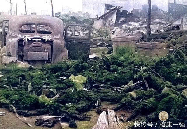 建筑物|二战上色老照片:战败之时的日本本土,为恶行所付出的代价