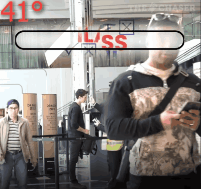 阿列克薩|為了驗(yàn)證商場(chǎng)測(cè)體溫是不是形式，油管博主把腦門捂到48度