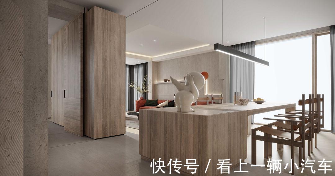 家具|现代简约风的250平方米别墅,处处尽享自然清新,回归生活本质